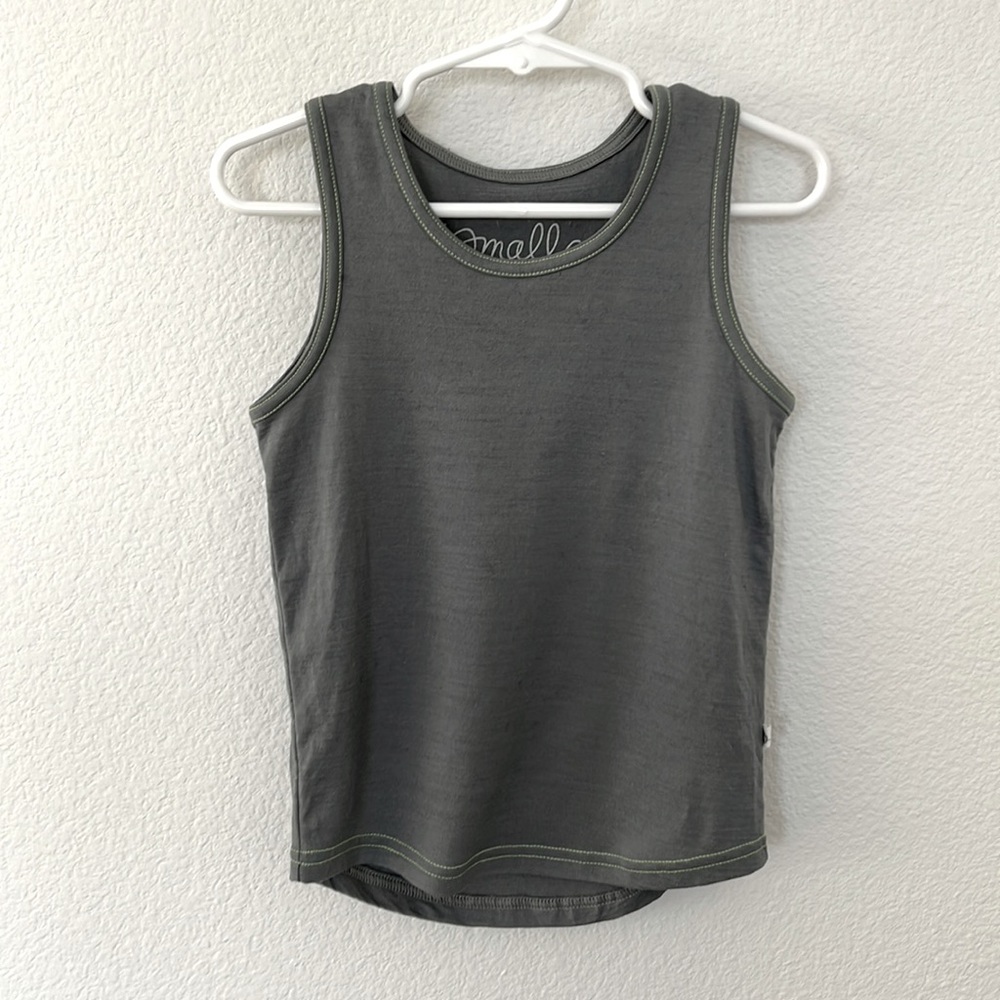 Smalls blue gray wool undershirt size 5-6
